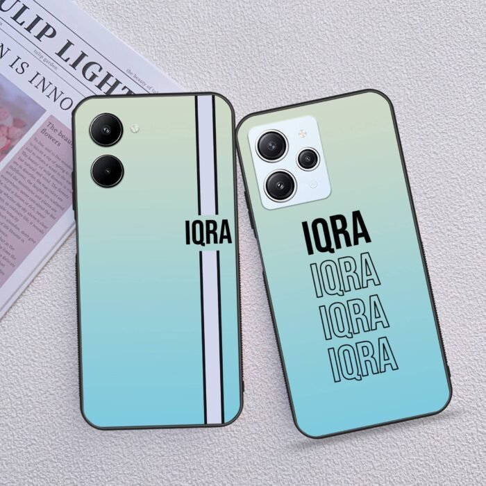 Your Own Name Customized Glossy Phone Case | 2025 Edition - Image 1