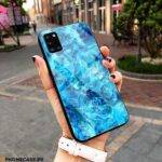 Blue Marble Series Metal Phone Case – Premium Shockproof Cover | 2025 Edition - Image 7