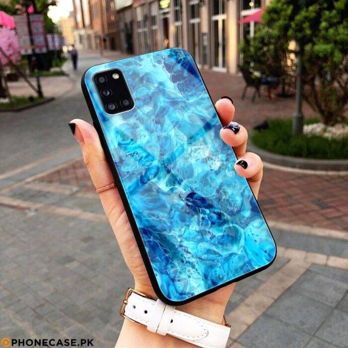 Blue Marble Series Metal Phone Case – Premium Shockproof Cover | 2025 Edition - Image 7
