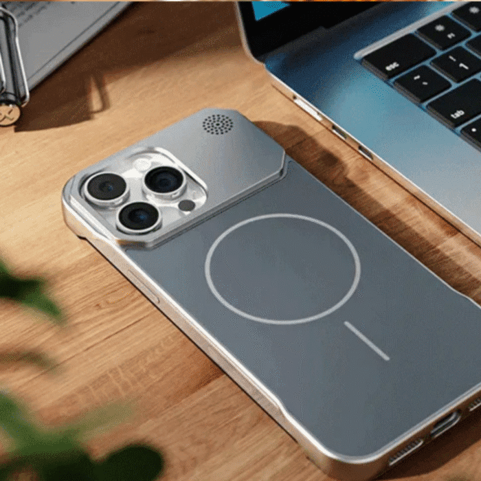Aromatherapy MagSafe Case Natural Titanium