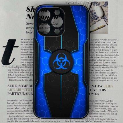Biohazard Sign Series – Premium Metal Phone Case | 2025 Edition