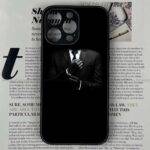 Black Art Series – Premium & Aesthetic Metal Phone Case | 2025 Edition