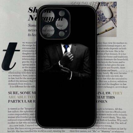 Black Art Series – Premium & Aesthetic Metal Phone Case | 2025 Edition