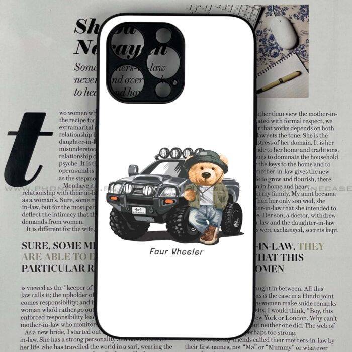 Cool Bear Series – Premium & Durable Metal Phone Case | 2025 Edition - Image 1