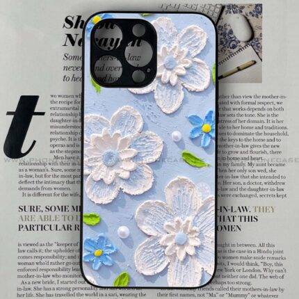 Daisy Delight Series – Premium Printed Metal Phone Case | 2025 Edition