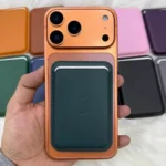 Premium Leather MagSafe Wallet With Animation for iPhone – Magnetic Leather Card Holder