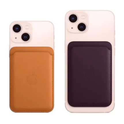 Premium Leather MagSafe Wallet With Animation for iPhone – Magnetic Leather Card Holder