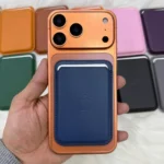 Premium Leather MagSafe Wallet With Animation for iPhone – Magnetic Leather Card Holder