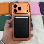 Premium Leather MagSafe Wallet With Animation for iPhone – Magnetic Leather Card Holder