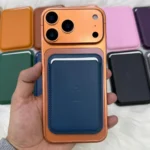 Premium Leather MagSafe Wallet With Animation for iPhone – Magnetic Leather Card Holder