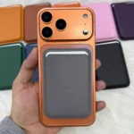 Premium Leather MagSafe Wallet With Animation for iPhone – Magnetic Leather Card Holder