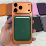 Premium Leather MagSafe Wallet With Animation for iPhone – Magnetic Leather Card Holder