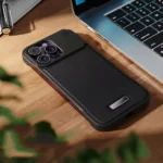 Luxury Leather Aromatherapy iPhone Case – Premium Aromatherapy Cover for iPhone 13-17 Series