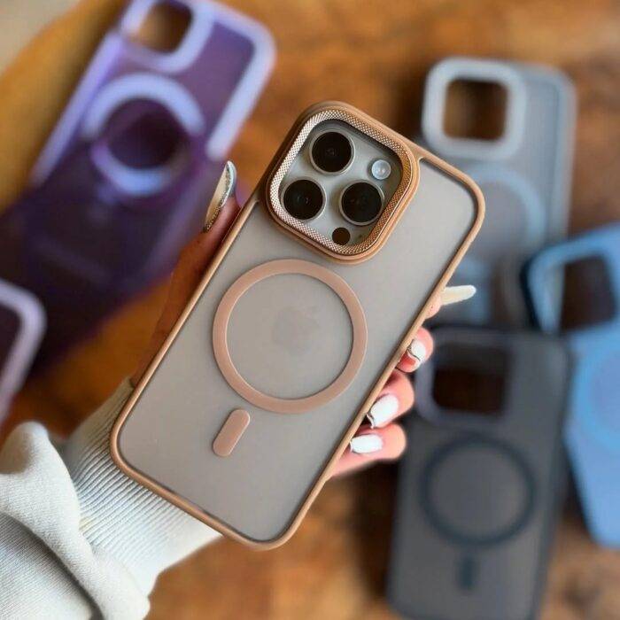 MagSafe Matte iPhone Case Desert Titanium