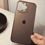 Nano Frosted iPhone Case Desert Titanium