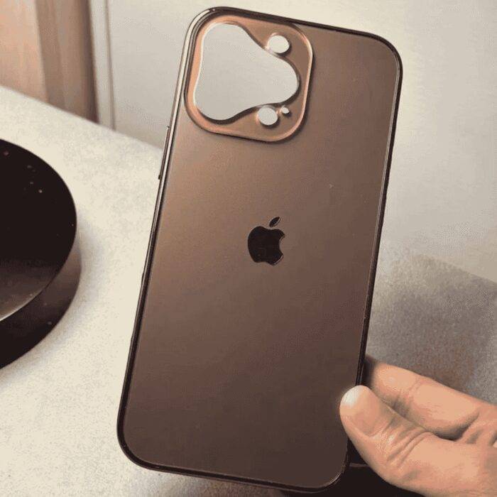 Nano Frosted iPhone Case Desert Titanium