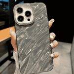 Pearl Diamond iPhone Case Silver