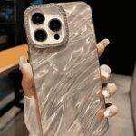 Pearl Diamond iPhone Case Pink