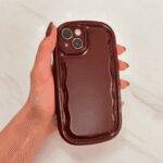 Red Puff Wine Case For iPhone