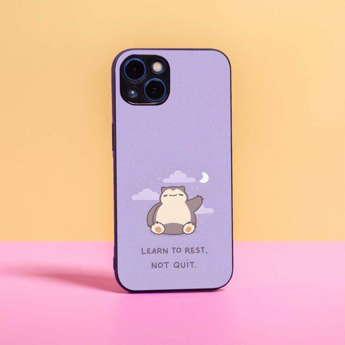 Rest, Don't Quit – Premium Metal Phone Case | 2025 Edition - Image 1
