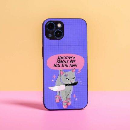 Sensitive & Fragile Premium Metal Phone Case | 2025 Edition