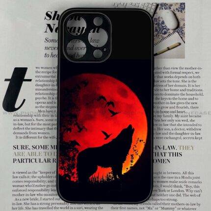 Wolf Series – Premium Printed Metal Phone Case | 2025 Edition