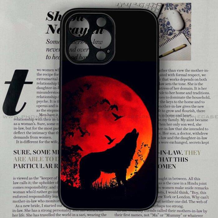 Wolf Series – Premium Printed Metal Phone Case | 2025 Edition - Image 1