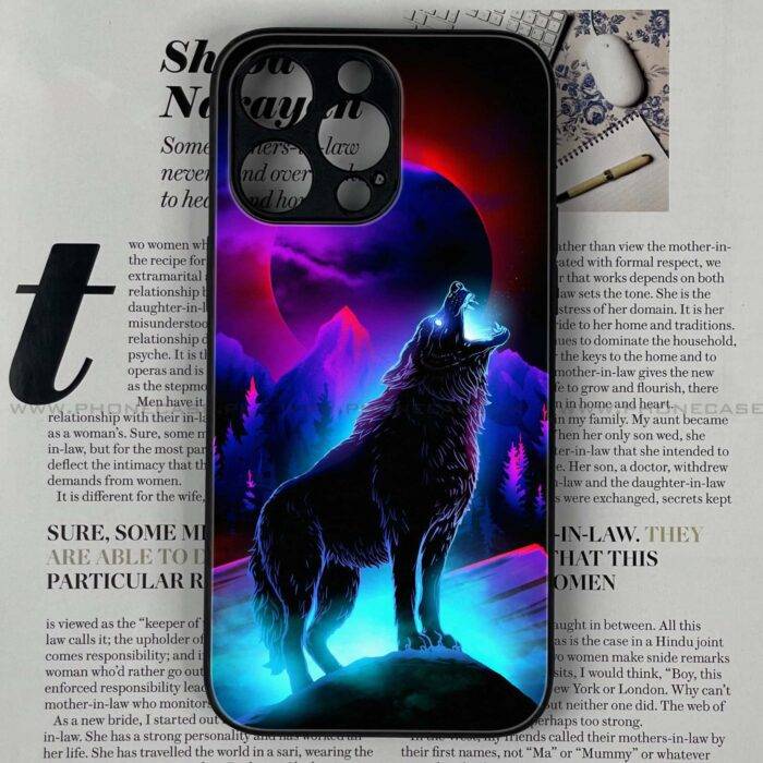 Wolf Series – Premium Printed Metal Phone Case | 2025 Edition - Image 2
