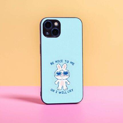 Be Nice To Me – Premium Aesthetic Metal Phone Case (2025 Edition)