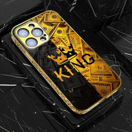 King Series - Premium Electroplated Metal Phone Case | 2025 Edition