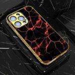 Black Marble Series – Premium Electroplated Metal Phone Case | 2025 Edition - Image 8