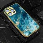 Blue Marble Series – Premium Electroplated Metal Phone Case | 2025 Edition - Image 4