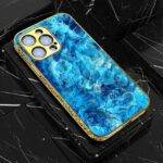 Blue Marble Series – Premium Electroplated Metal Phone Case | 2025 Edition - Image 5
