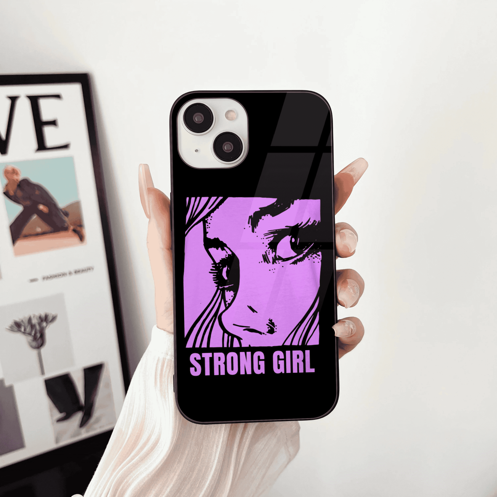 Strong Girl – Premium & Durable Metal Phone Case | 2025 Edition