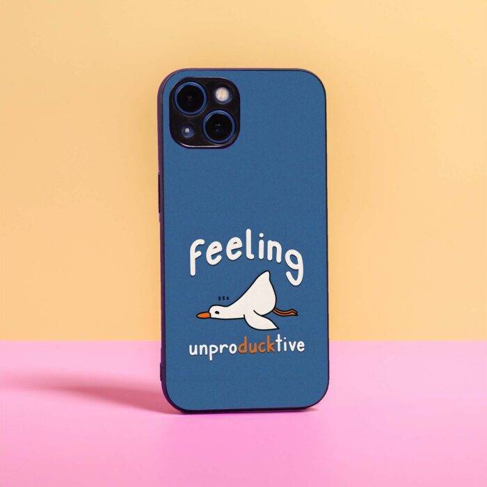 Unproducktive – Premium Metal Phone Case | 2025 Edition - Image 1