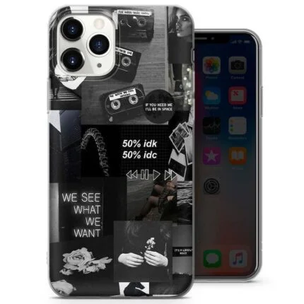 Aesthetic Abstract Collage - Premium Metal Phone Case | 2025 Edition