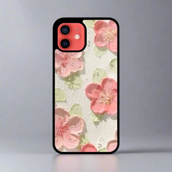 Aesthetic Flower Canvas Premium Metal Phone Case | 2025 Edition - Image 1