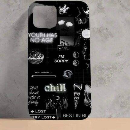 Black Aesthetic – Premium & Durable Metal Phone Case | 2025 Edition