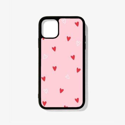 Cute Hearts – Premium & Aesthetic Glossy Phone Case | 2025 Edition