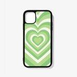 Green Heart - Premium Metal Phone Case | 2025 Edition