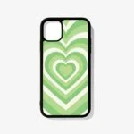Green Heart - Premium Metal Phone Case | 2025 Edition