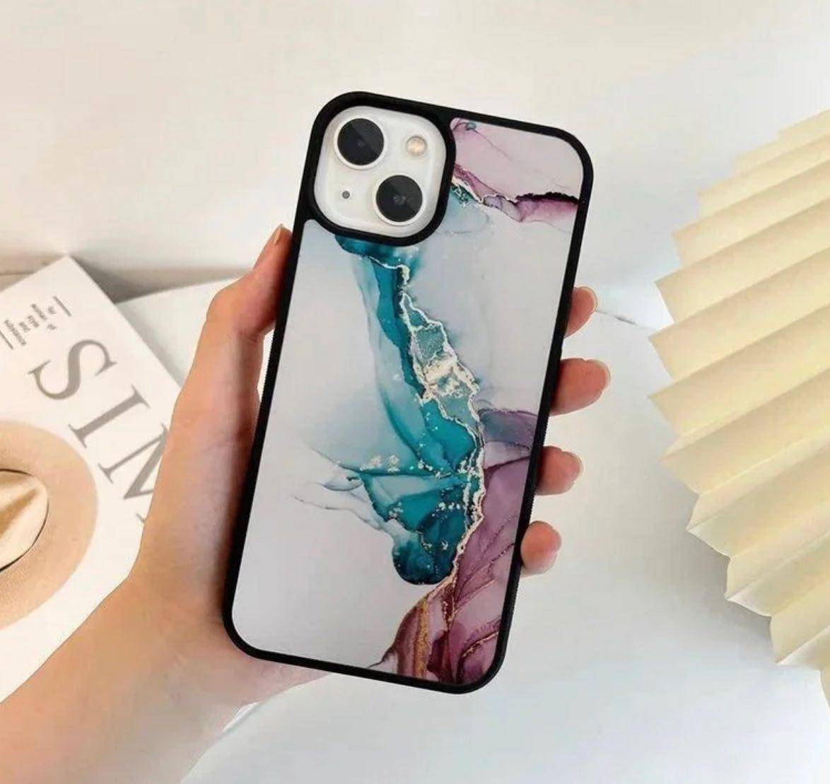All Models Marble Phone case Premium & Elegant Marble Styled Metal Phone Case | 2025 Edition - Image 1