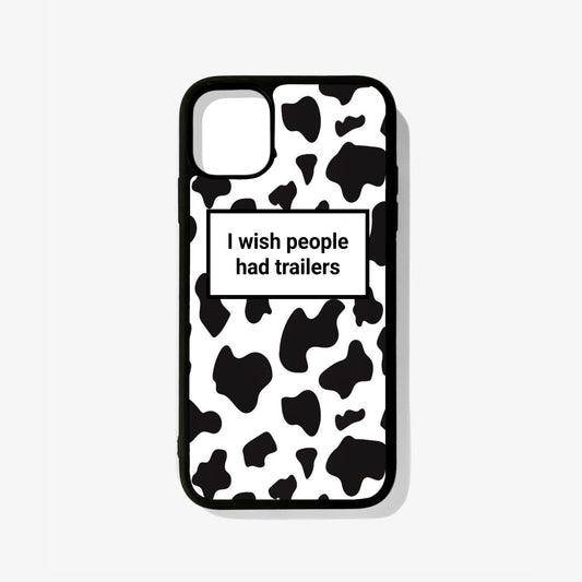 All Models Moo Moo Quote Glass Case Premium Moo Moo Quote Metal Phone Case | 2025 Edition - Image 1