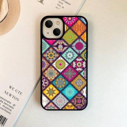 Moraccan Rugs Inspired Premium Metal Phone Case | 2025 Edition