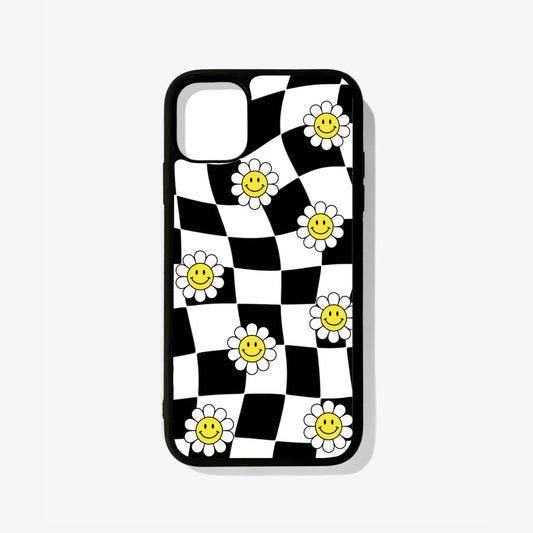 All Models Smiley Flower Glass Case Smiley Flower – Premium Metal Phone Case | 2025 Edition - Image 1
