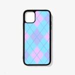 Blue Argyle - Premium & Durable Glossy Phone Case | 2025 Edition