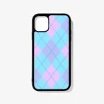 Blue Argyle - Premium & Durable Glossy Phone Case | 2025 Edition