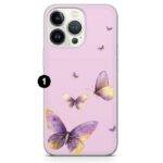 Purple Butterfly Premium & Durable Metal Phone Case | 2025 Edition