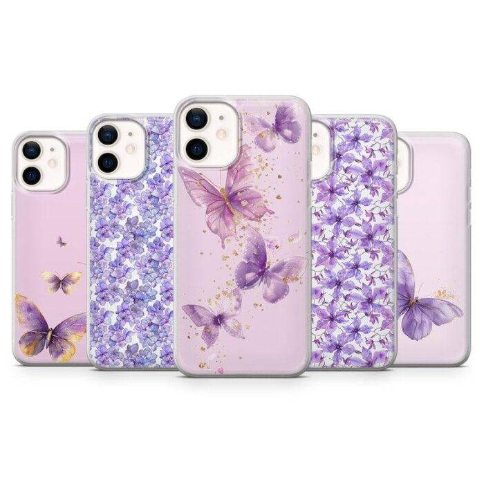Purple Butterfly Premium & Durable Metal Phone Case | 2025 Edition - Image 2