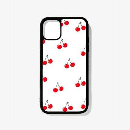 Cherries Design Premium Metal Phone Case | 2025 Edition